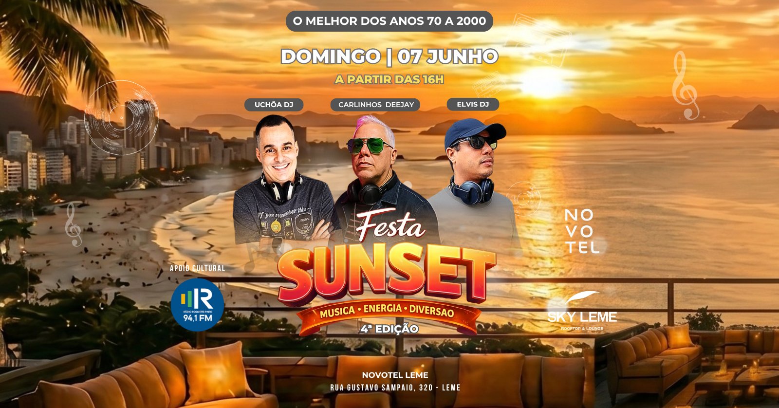 Festa Sunset Skyleme 4ª Edição