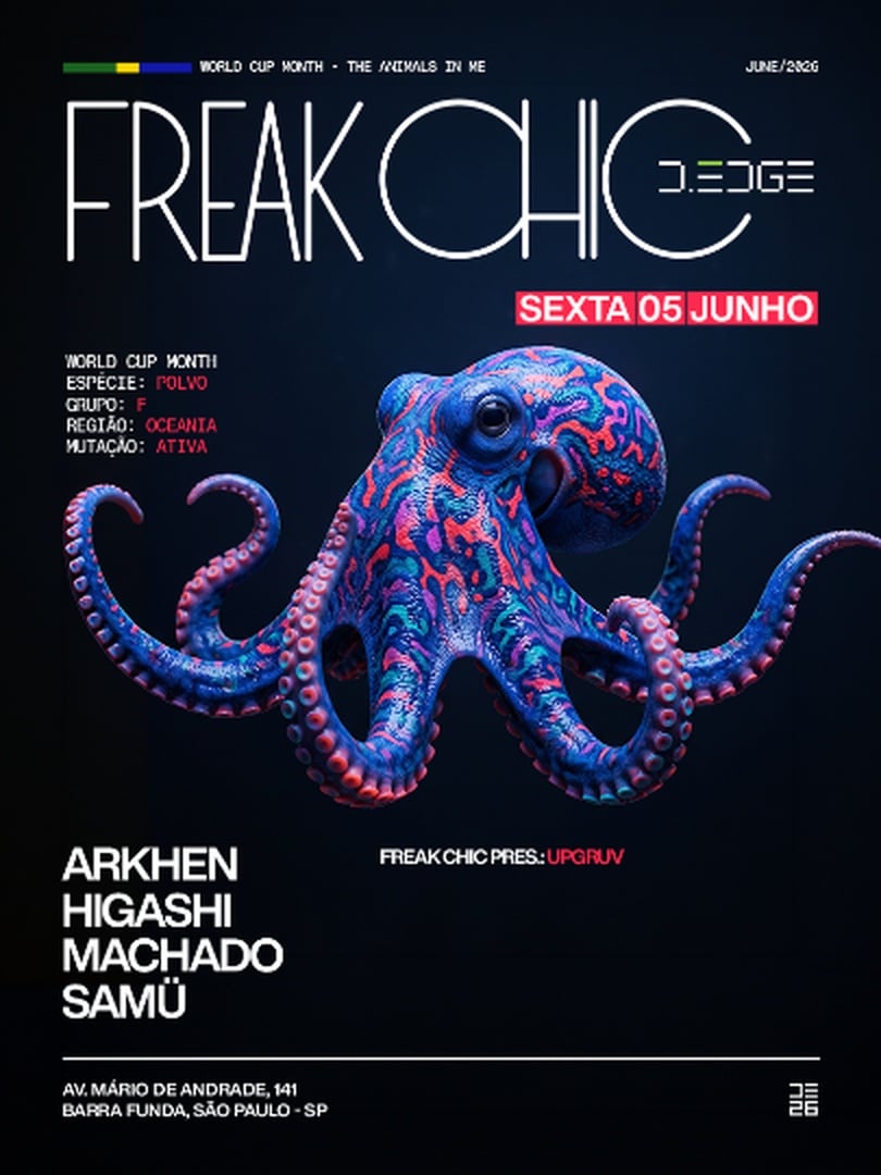 Freak Chic D Edge Sp Pres.: Upgruv. Arkhen. Higashi. Machado. Samü
