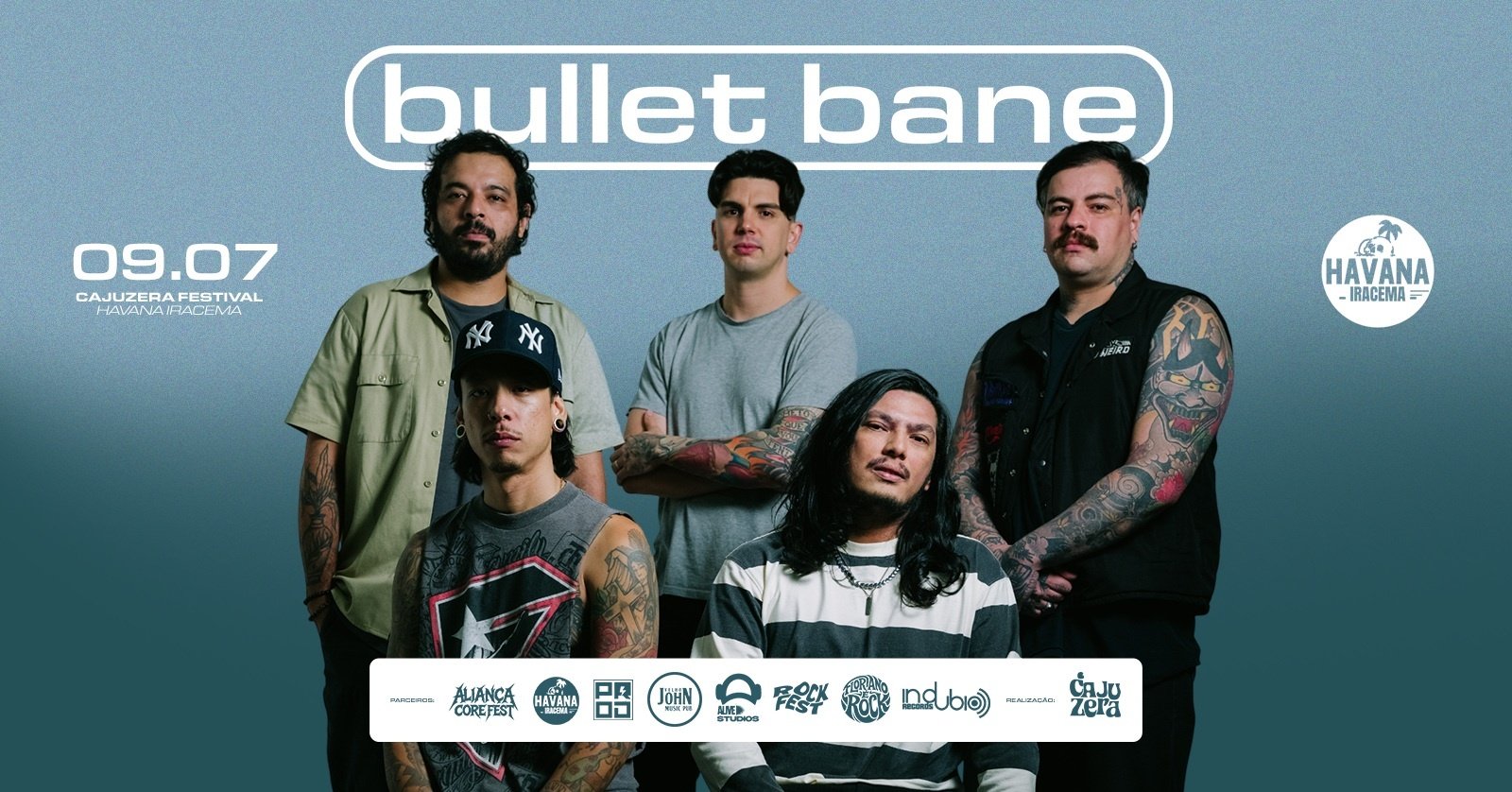 Bullet Bane 09 de Julho Cajuzera Festival Havana Iracema Fortaleza (CE)
