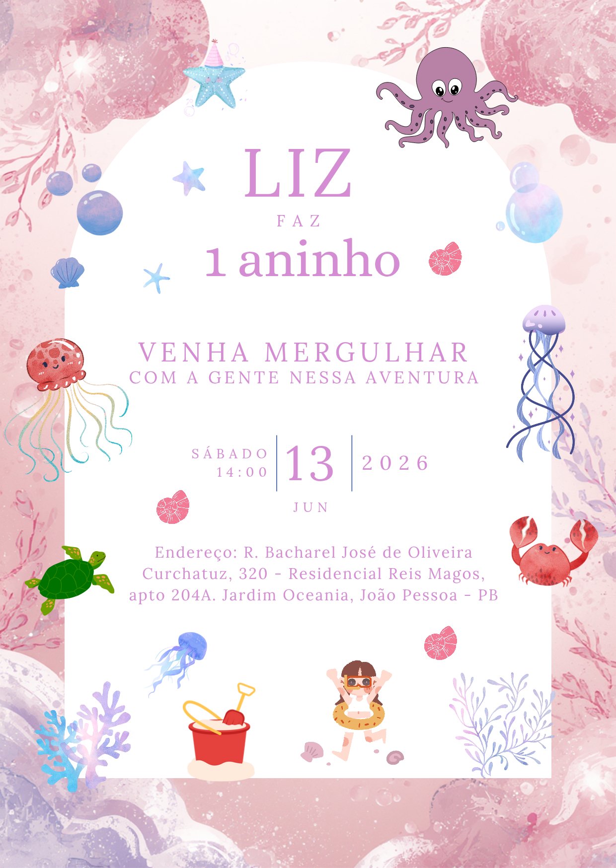 1° aninho da Liz