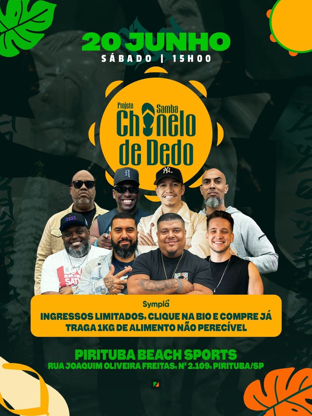 Samba Chinelo de Dedo Edição Junho