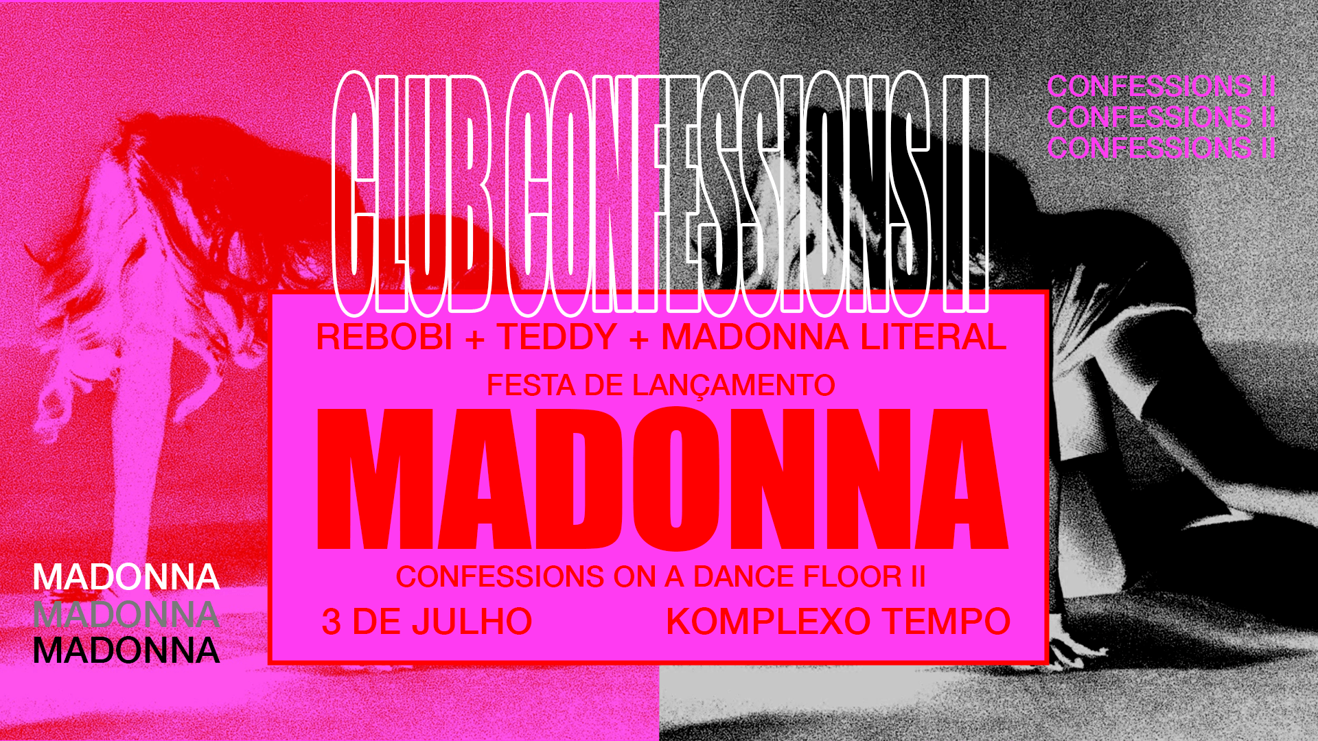 CLUB CONFESSIONS II - Komplexo Tempo 03/07/2026