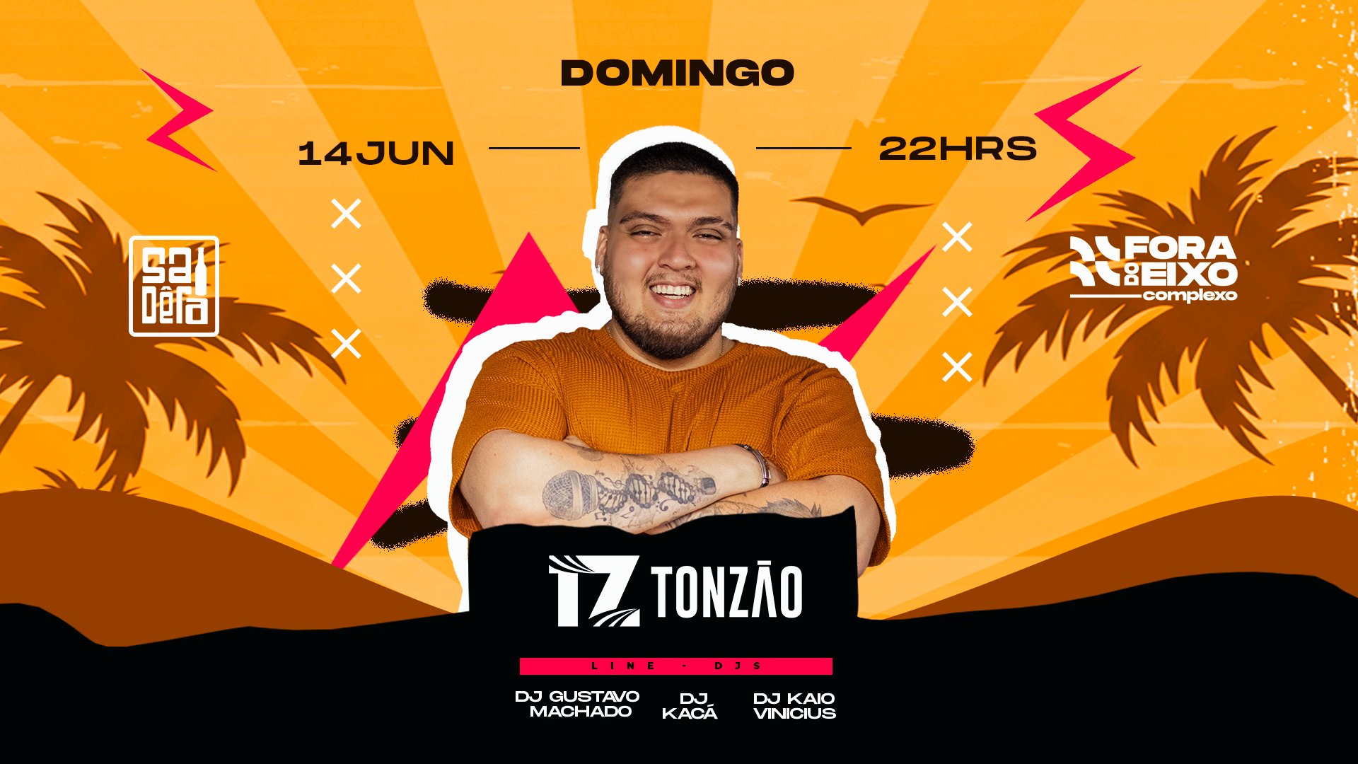 SAIDÊRA do CPX 14 de junho Domingo de pagode e funk