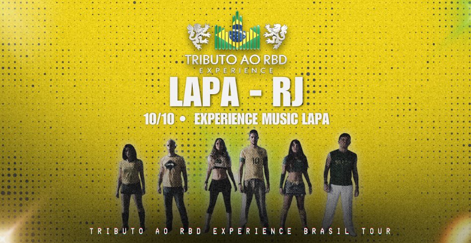 Tributo Ao Rbd Experience na Lapa Rio de Janeiro