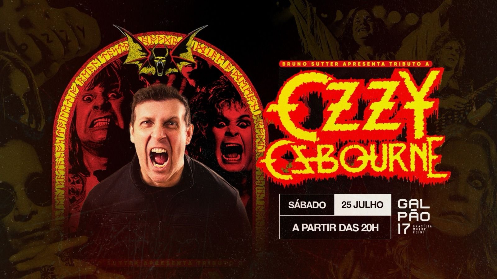 OZZY por Bruno Sutter Galpão 17