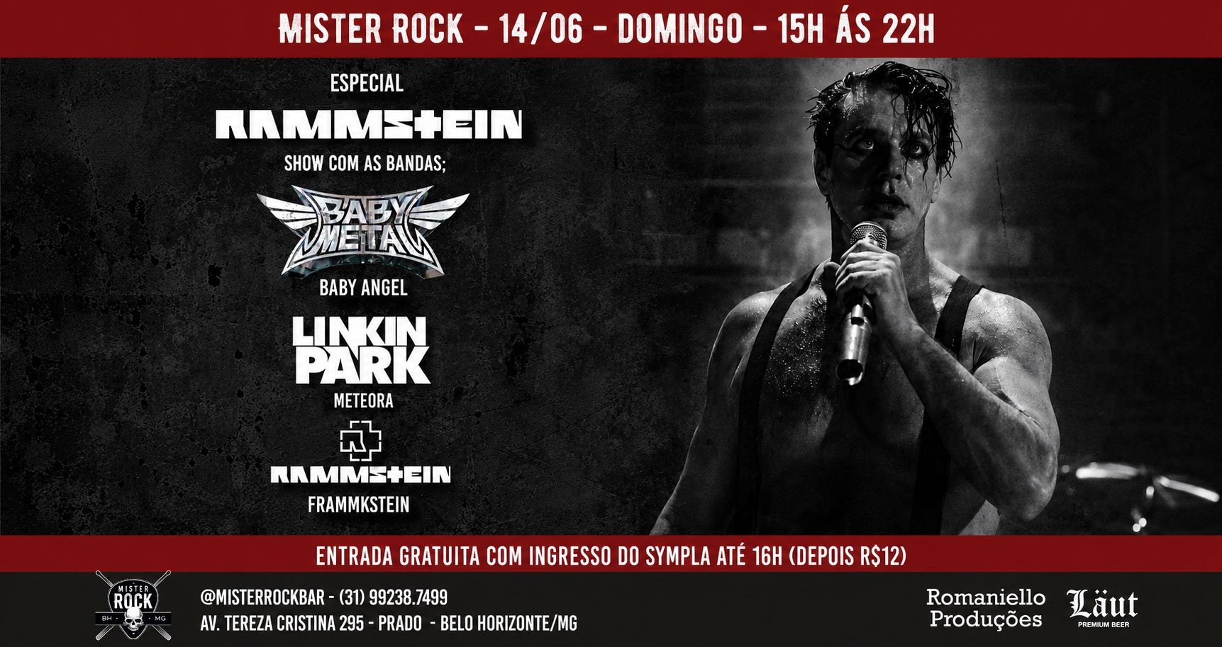 14/06 Especial Rammstein: Baby Metal, Linkin Park e Rammstein