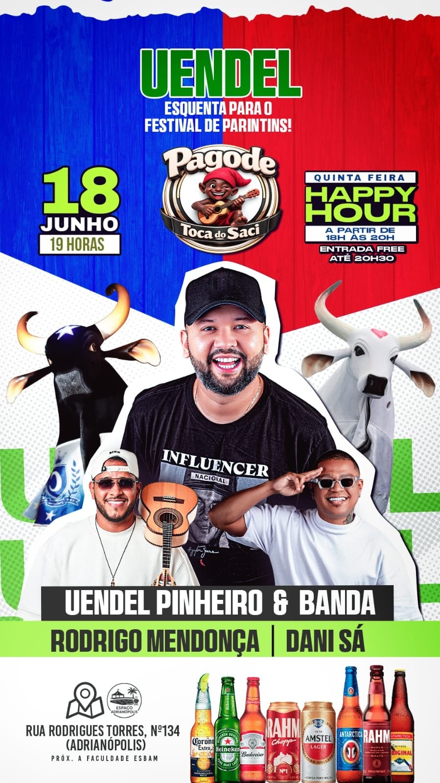 Esquenta para Parintins Uendel Pinheiro