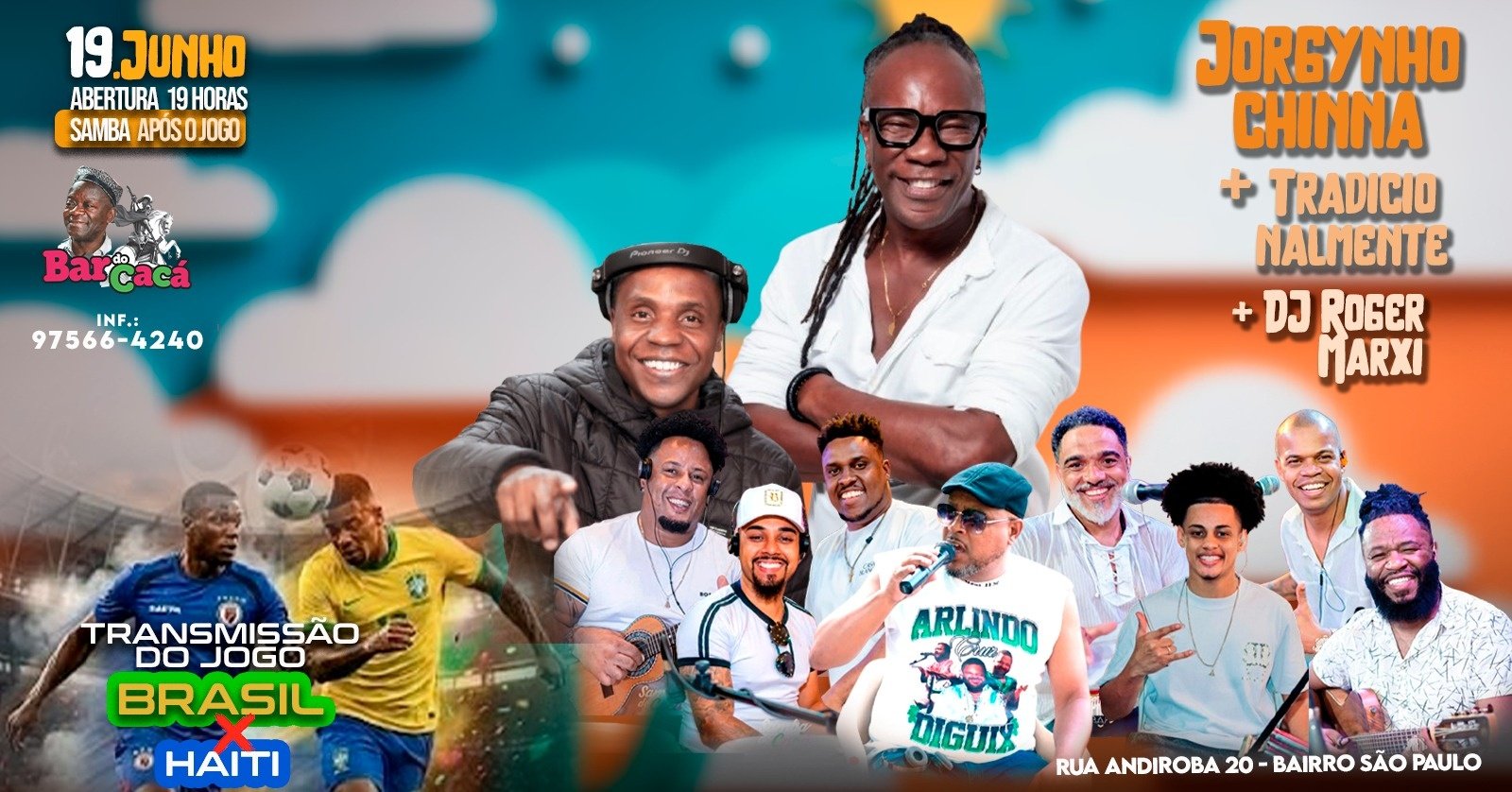 Sexta com Tradicionalmente É Jorgynho Chinna