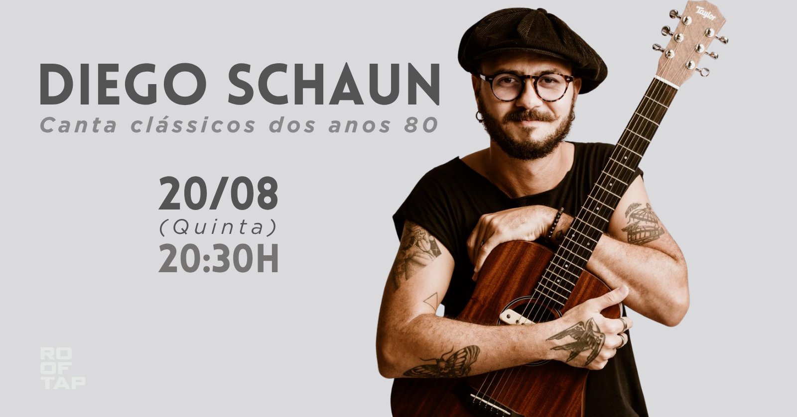 Diego Schaun Canta clássicos dos anos 80