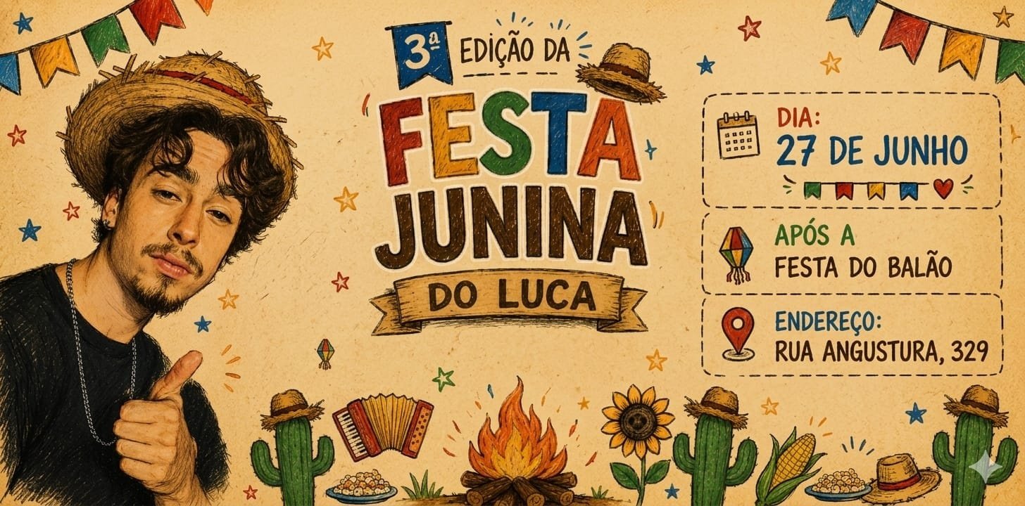 3ª Edição da Festa Junina do Luca