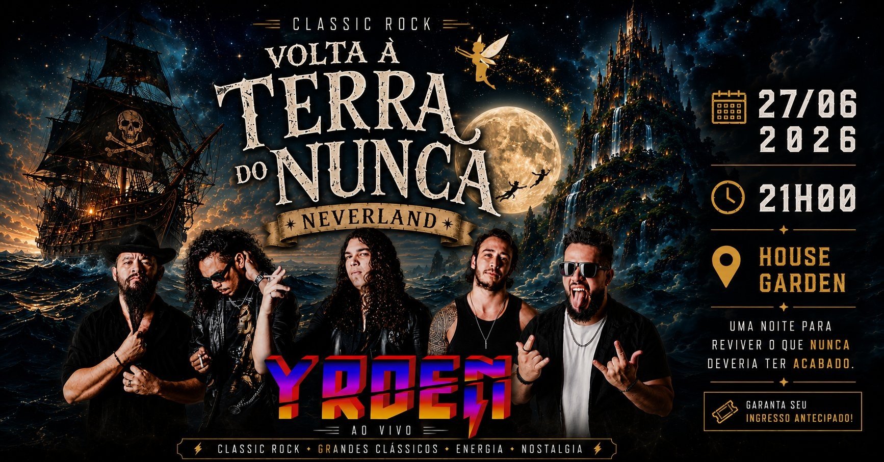 Yrden Volta à Terra do Nunca