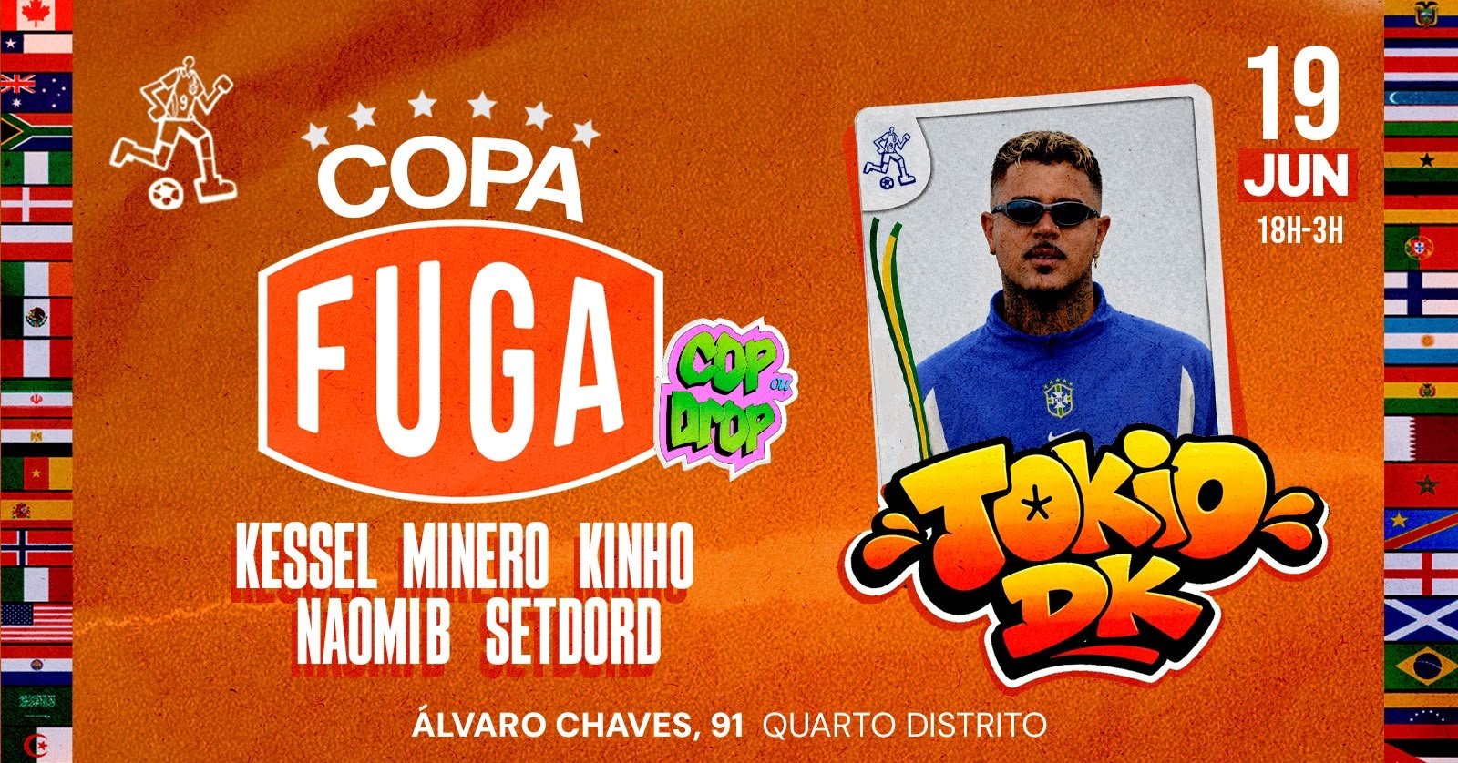 19.06 | Tokio Dk + Brasil X Haiti
