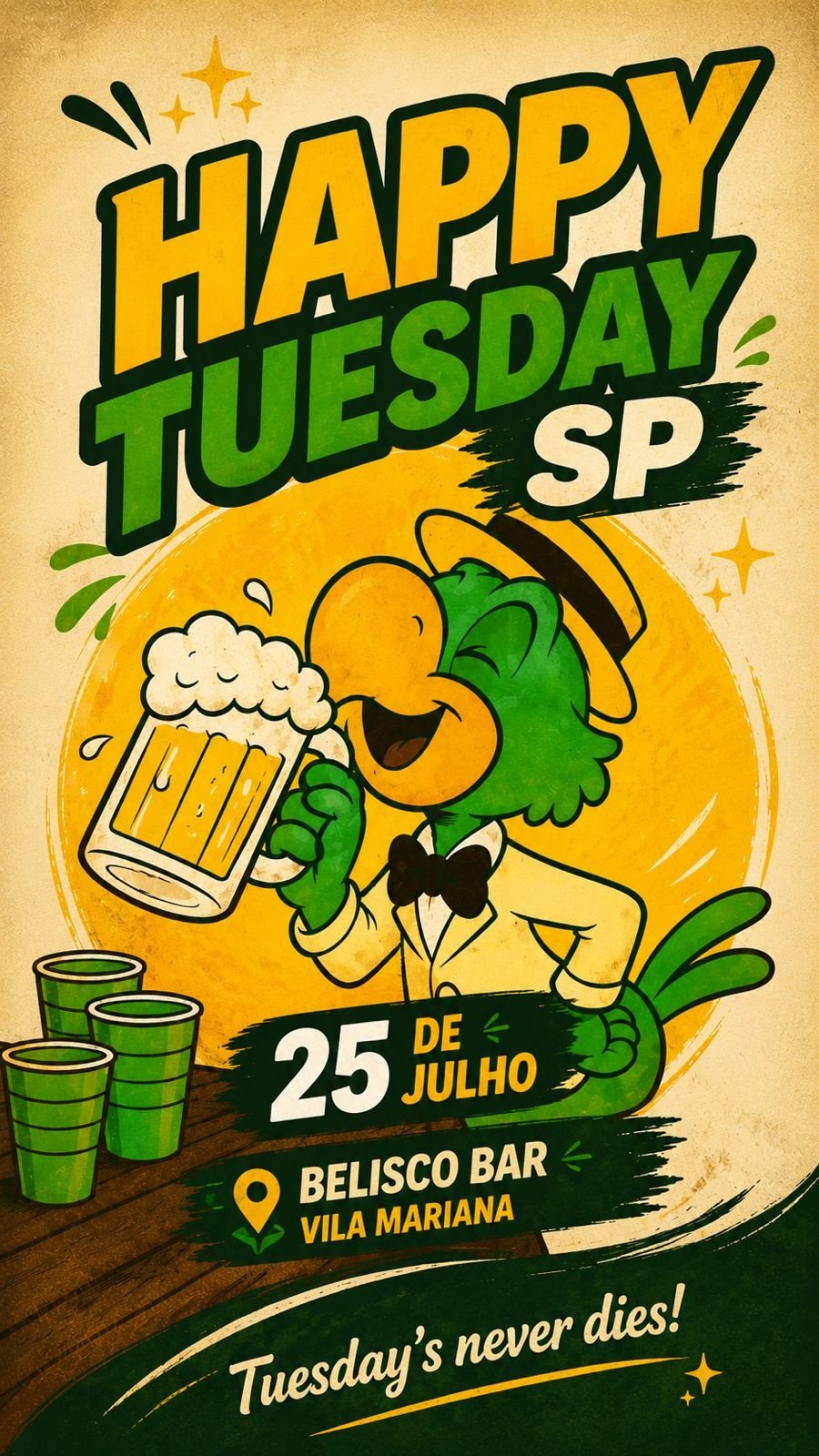 Happy Tuesdays SP 25/07