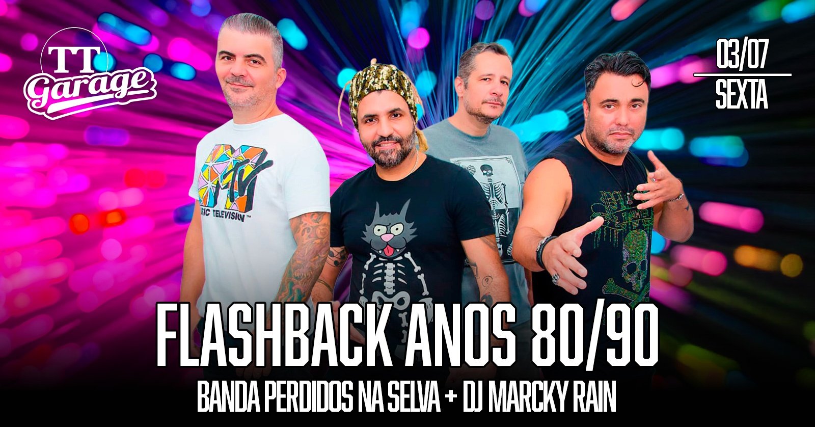 Flashback 80/90 com Perdidos na Selva Sexta 03/07