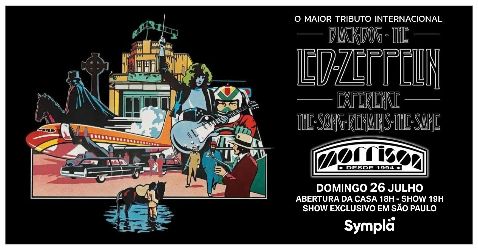 Black Dog Led Zeppelin Apresenta The Song Remains The Same