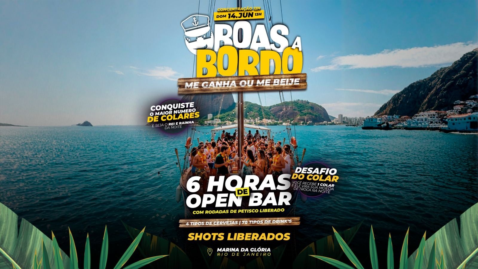 Boas a Bordo Me Ganhe Ou Me Beije