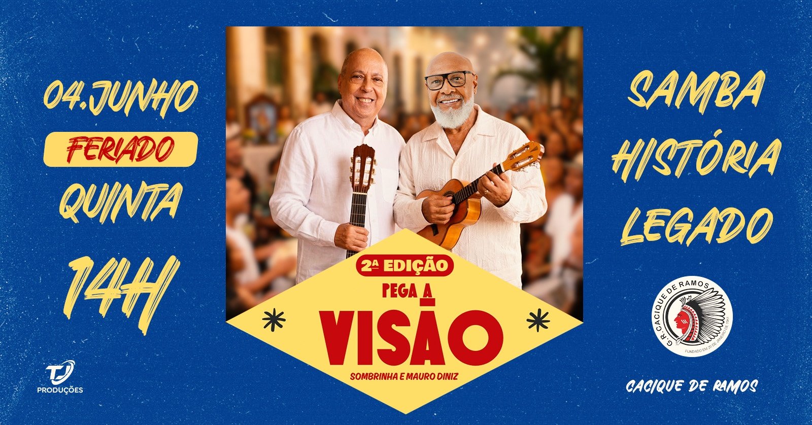 Pega a Visão com Sombrinha e Mauro Diniz