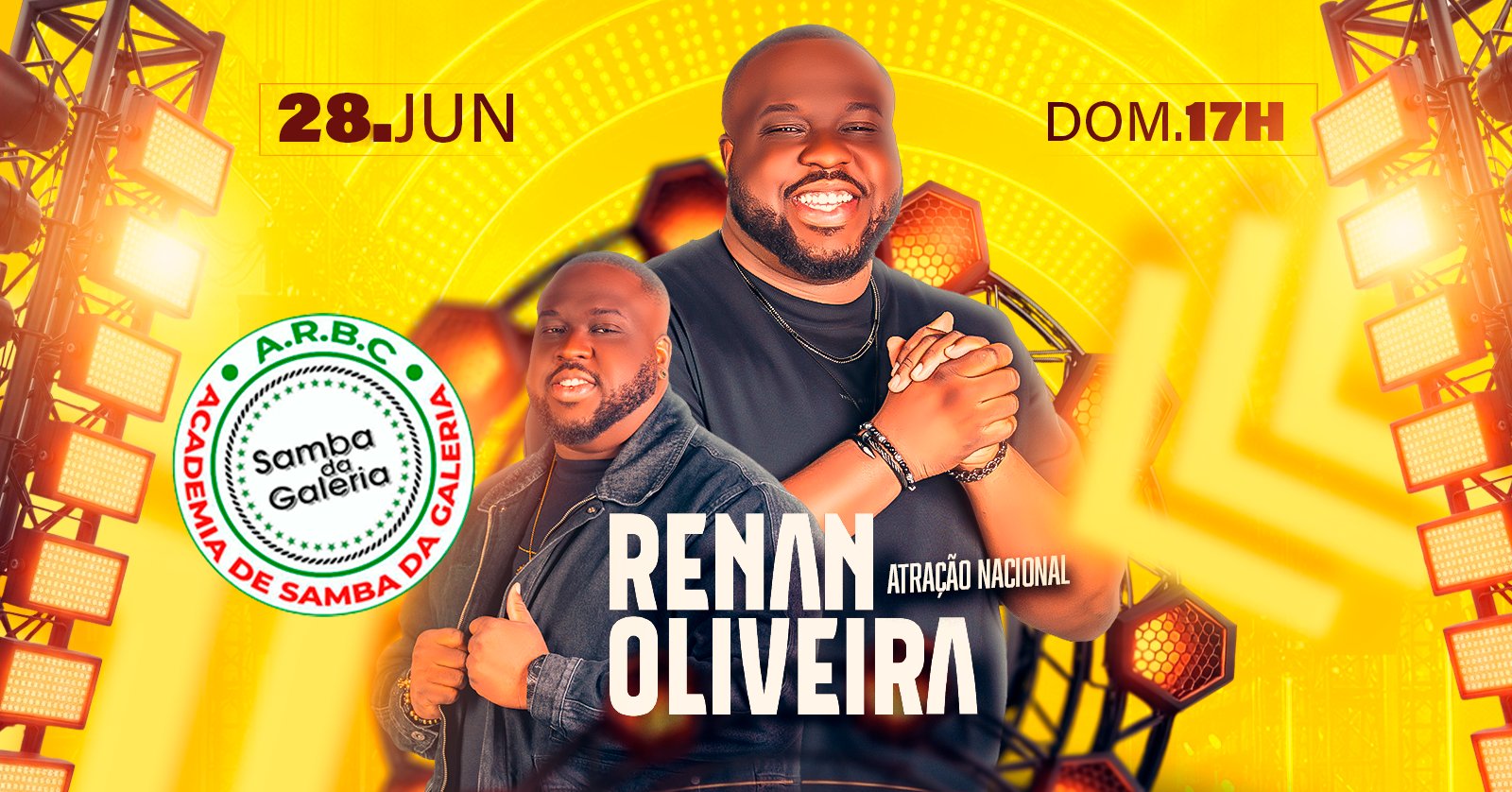 Renan Oliveira no Samba da Galeria (28.06)