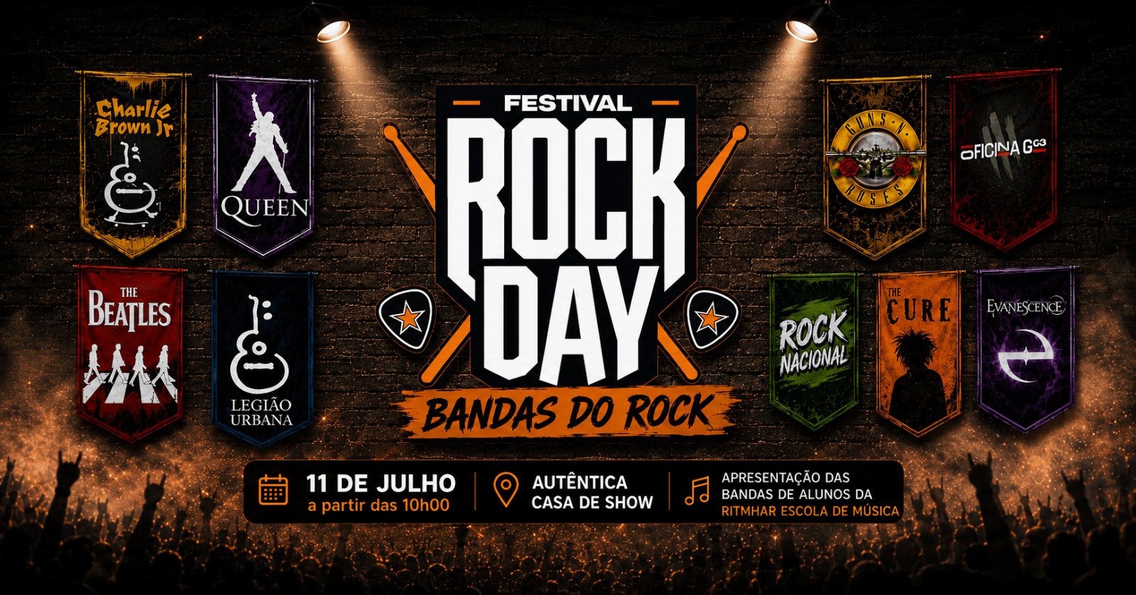 Festival Rock Day Bandas do Rock