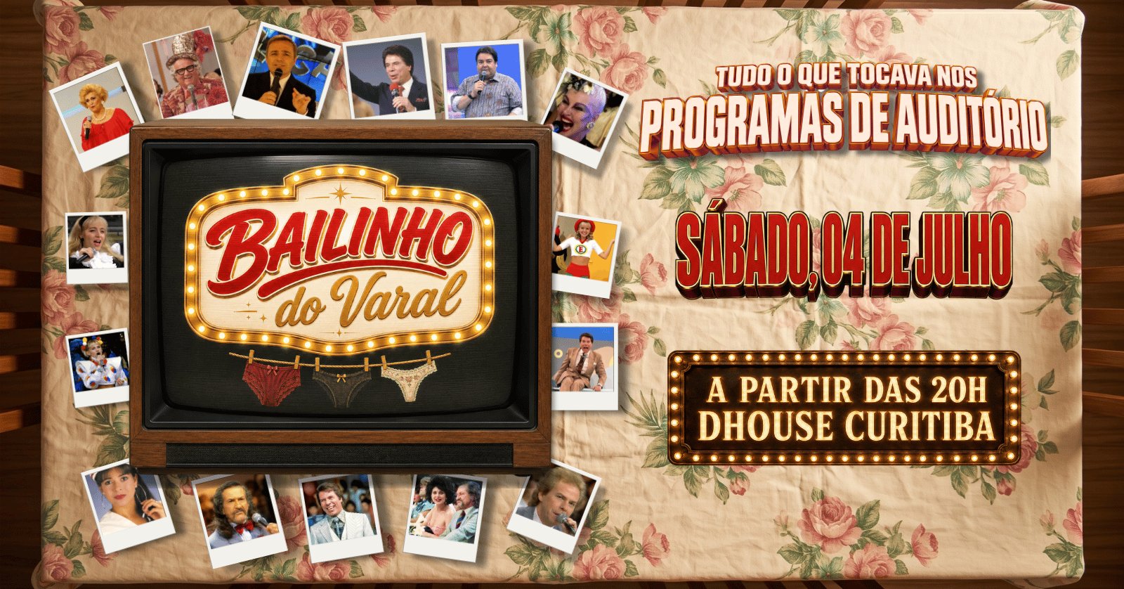 Bailinho do Varal Tudo o Que Tocava nos Programas de Auditório!