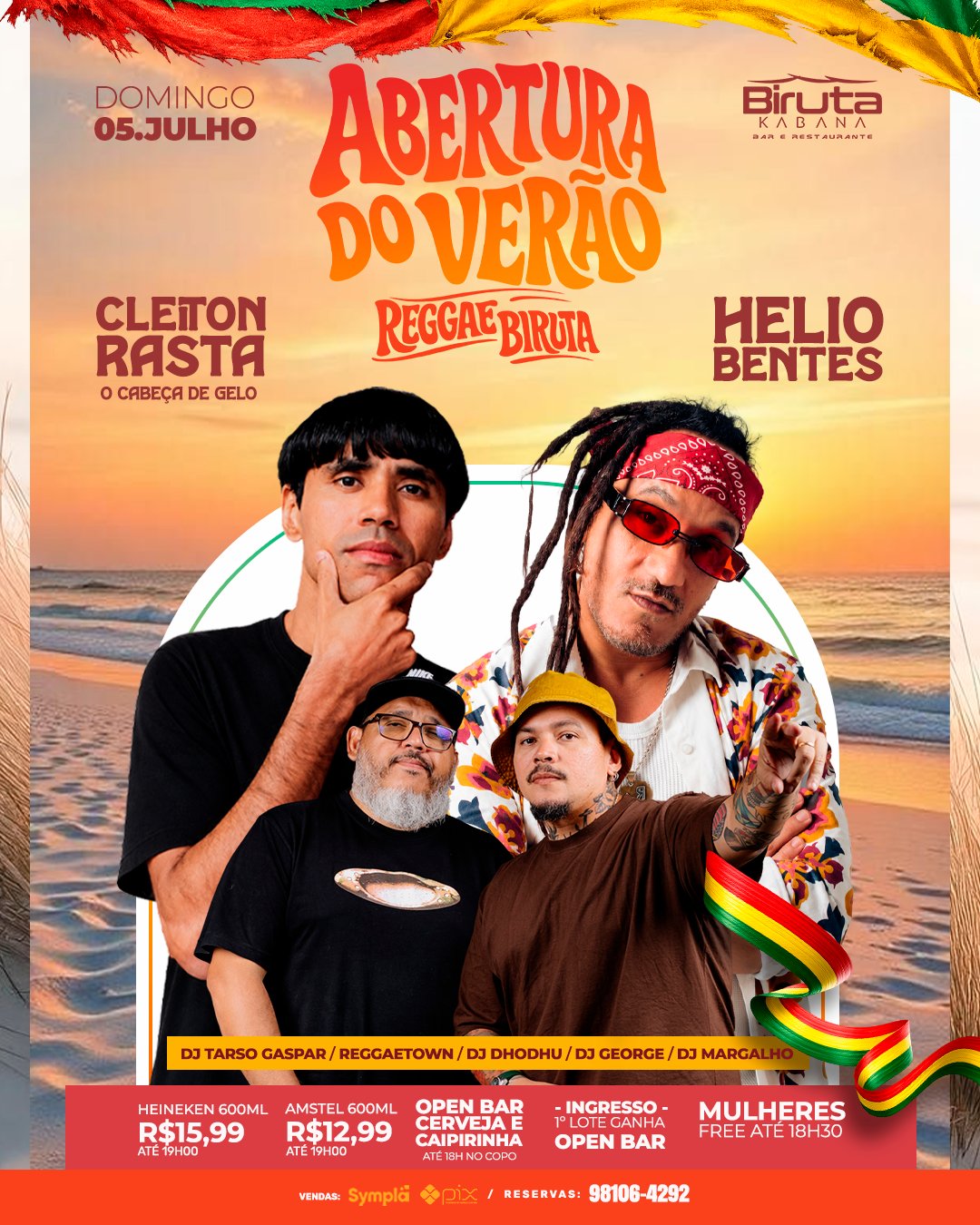 Abertura do Verão Reggae Biruta