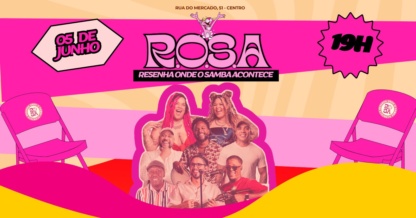 Resenha Onde o Samba Acontece R.O.S.A NA RUA