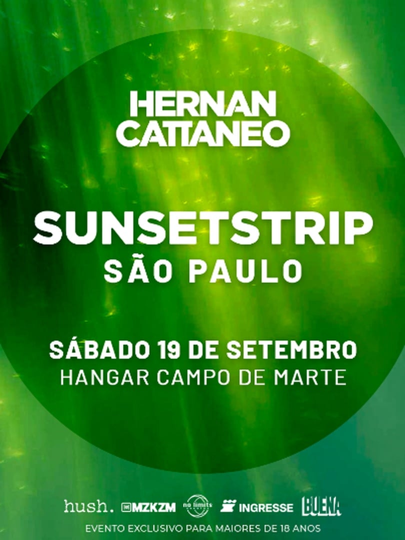 Sunsetstrip São Paulo – Hernán Cattáneo 2026