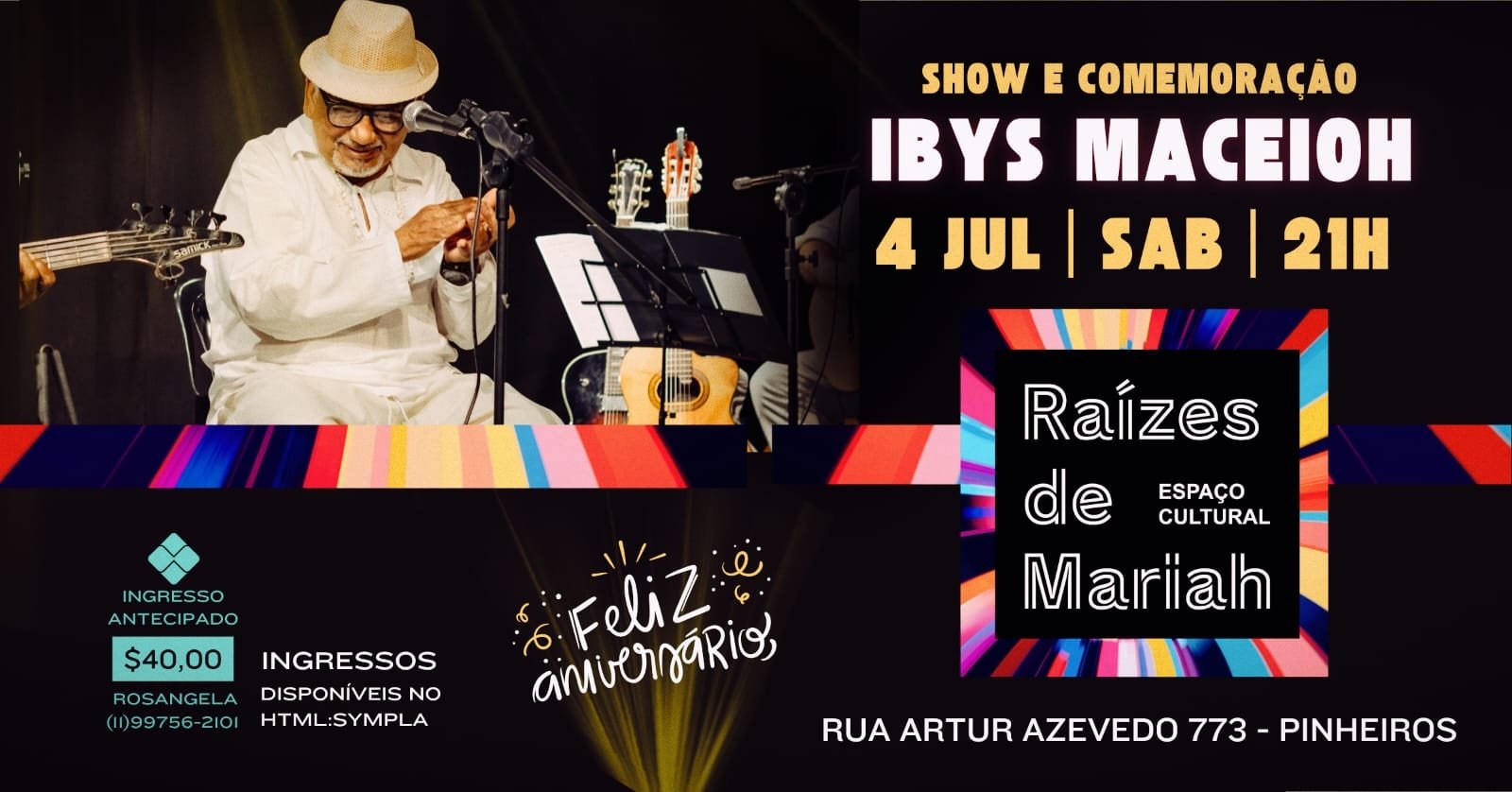 Show de Ibys Maceioh