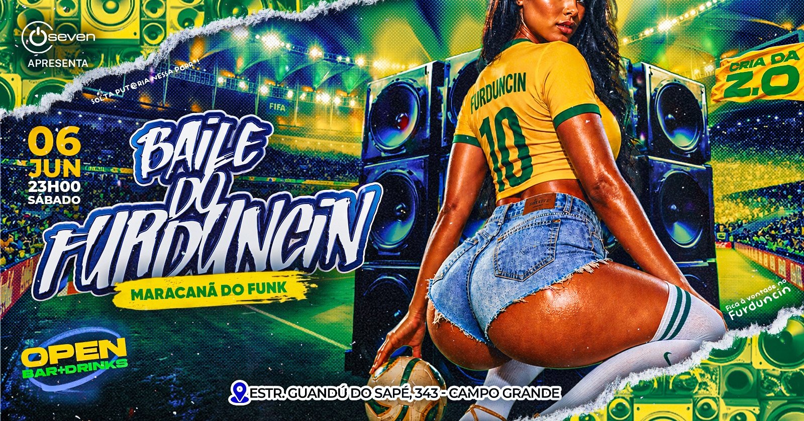 Baile do Furduncin | Maracanã do Funk | Open Bar.