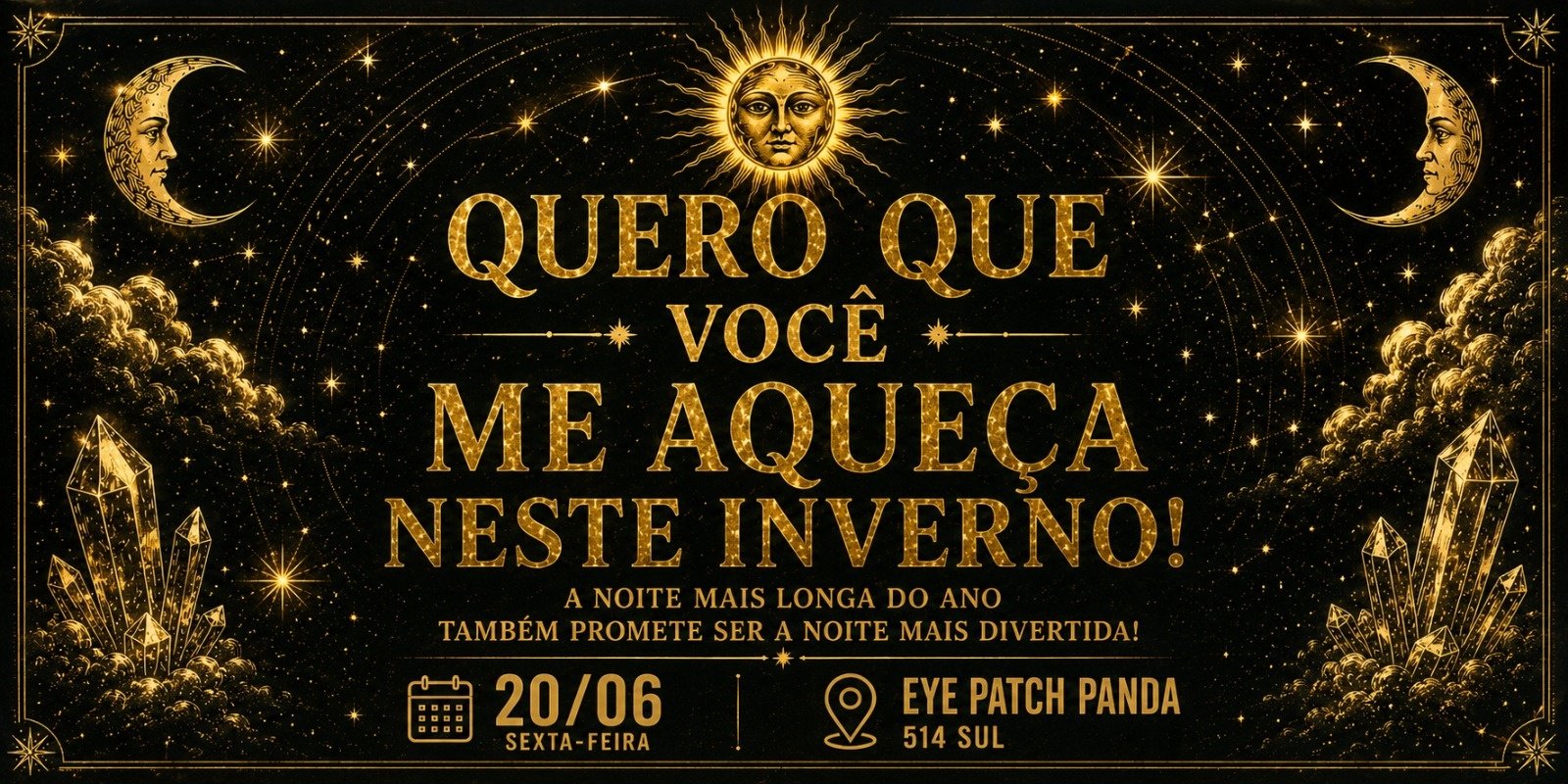 Quero Que Você Me Aqueça Nessa Inverno! Festa
