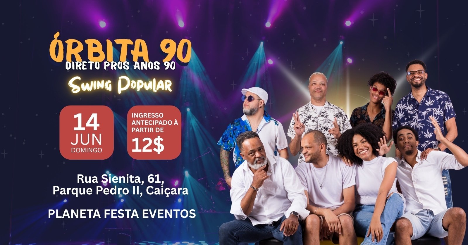 Órbita 90 | Samba do Planeta | Swing Popular | 14/06