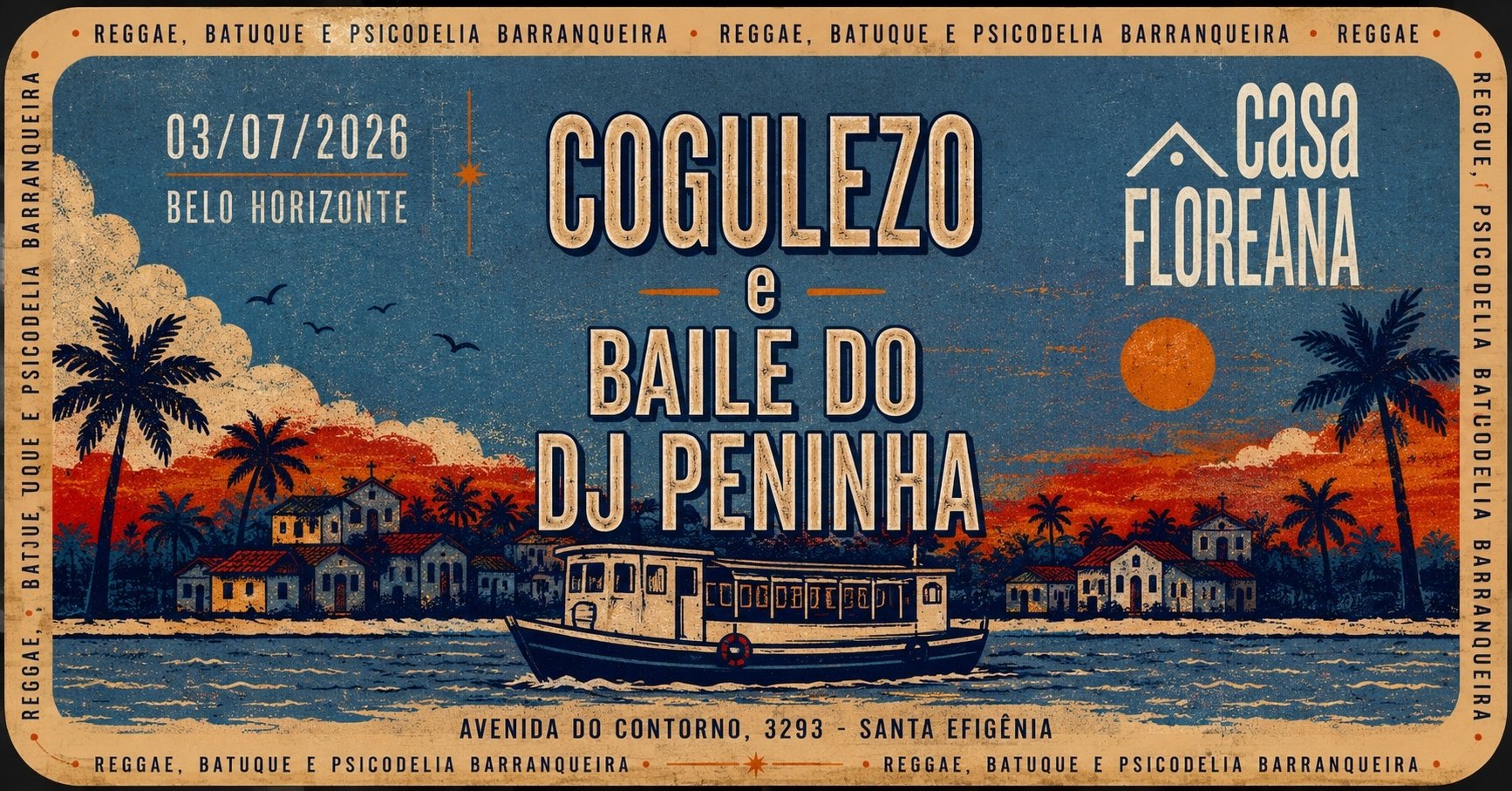 Noite Barrankeira em Bh com Cogulezo e Dj Peninha