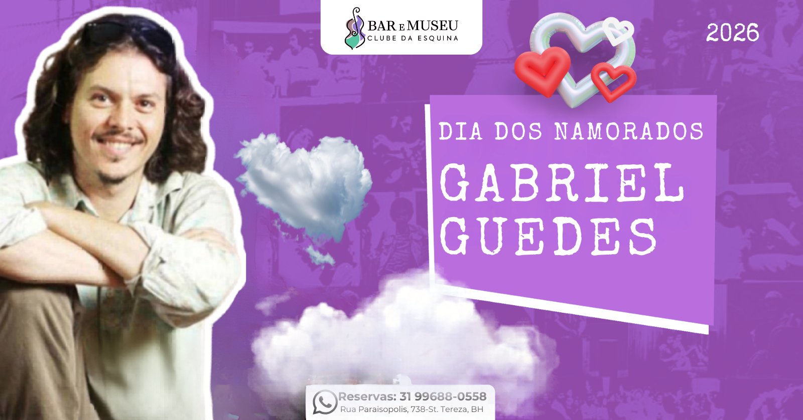 Dia dos Namorados Show Gabriel Guedes