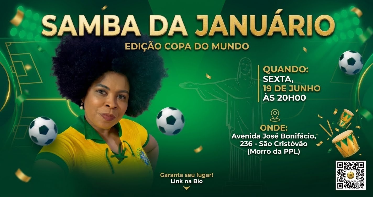 Samba da Januário Edição Copa do Mundo 19/06