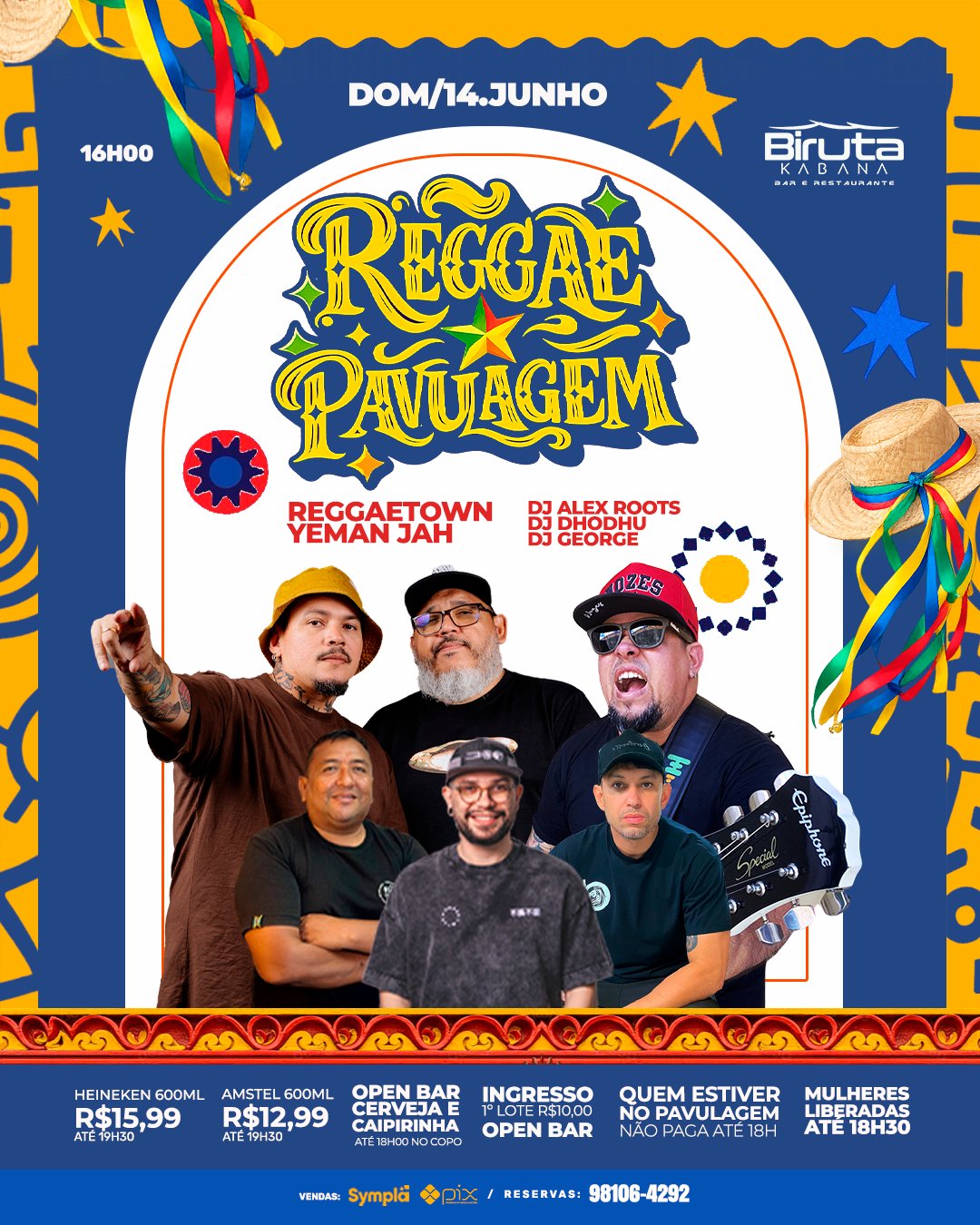 Reggae Pavulagem Açaí Biruta