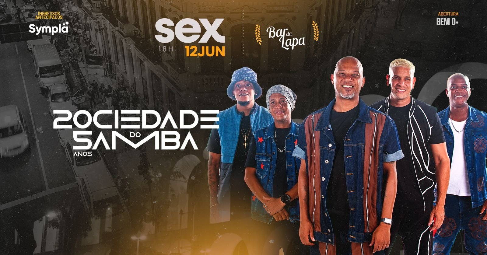 Sociedade do Samba no Bar da Lapa