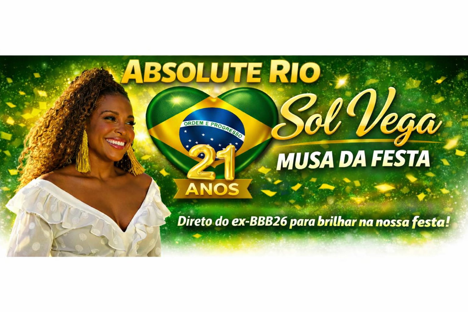 Niver 21 anos Absolute Rio
