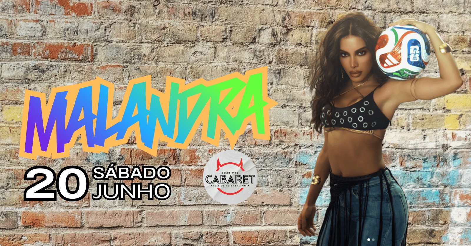 Malandra Funkpop 20.06 Cabaret Poa