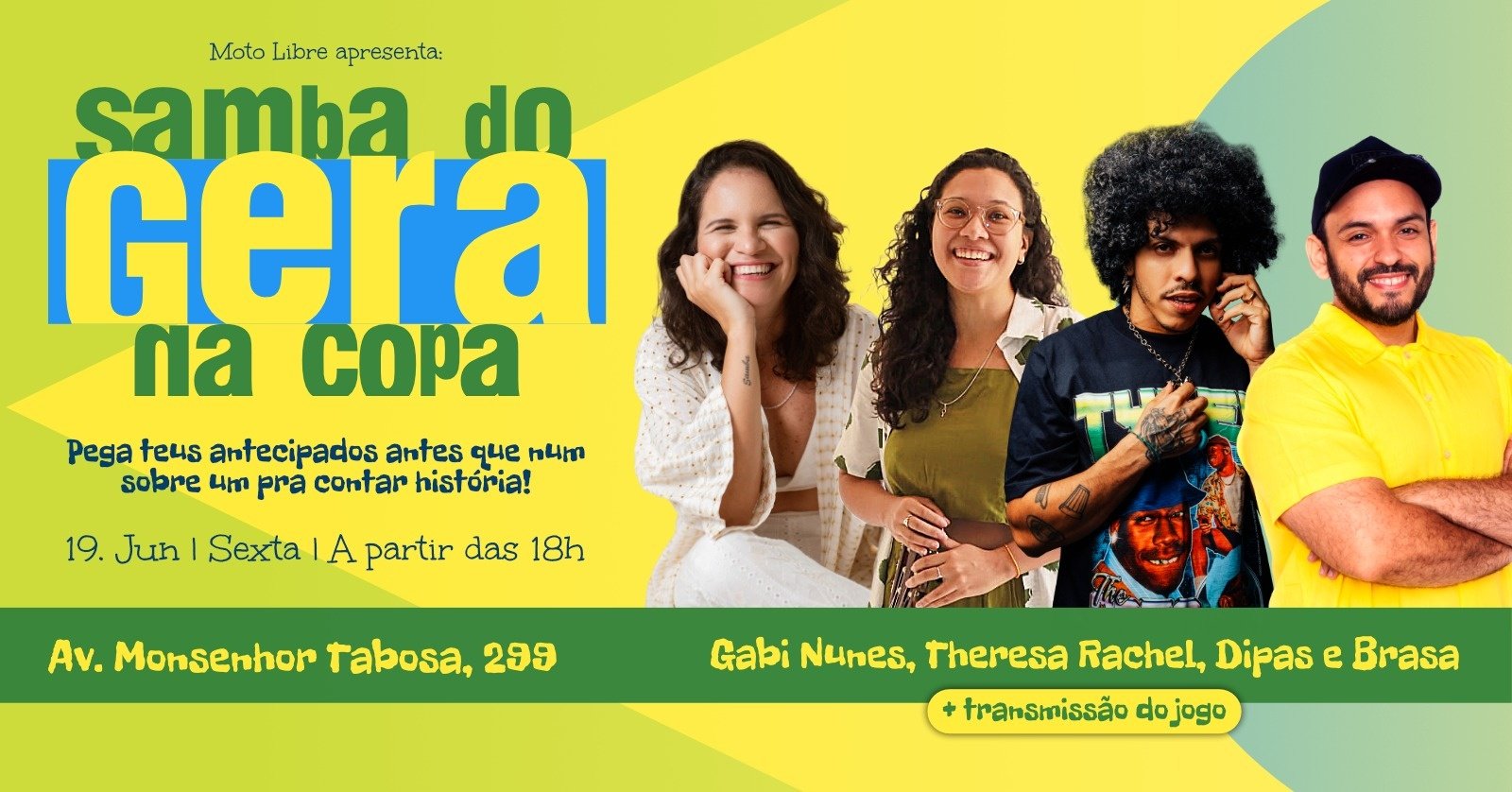 Samba do Gera ~ Gabi Nunes, Dipas, Brasa e Theresa Rachel