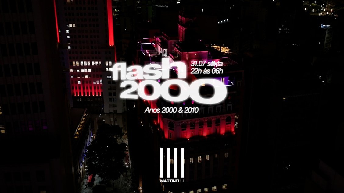 FLASH 2000 no Edifício Martinelli! | 31.07