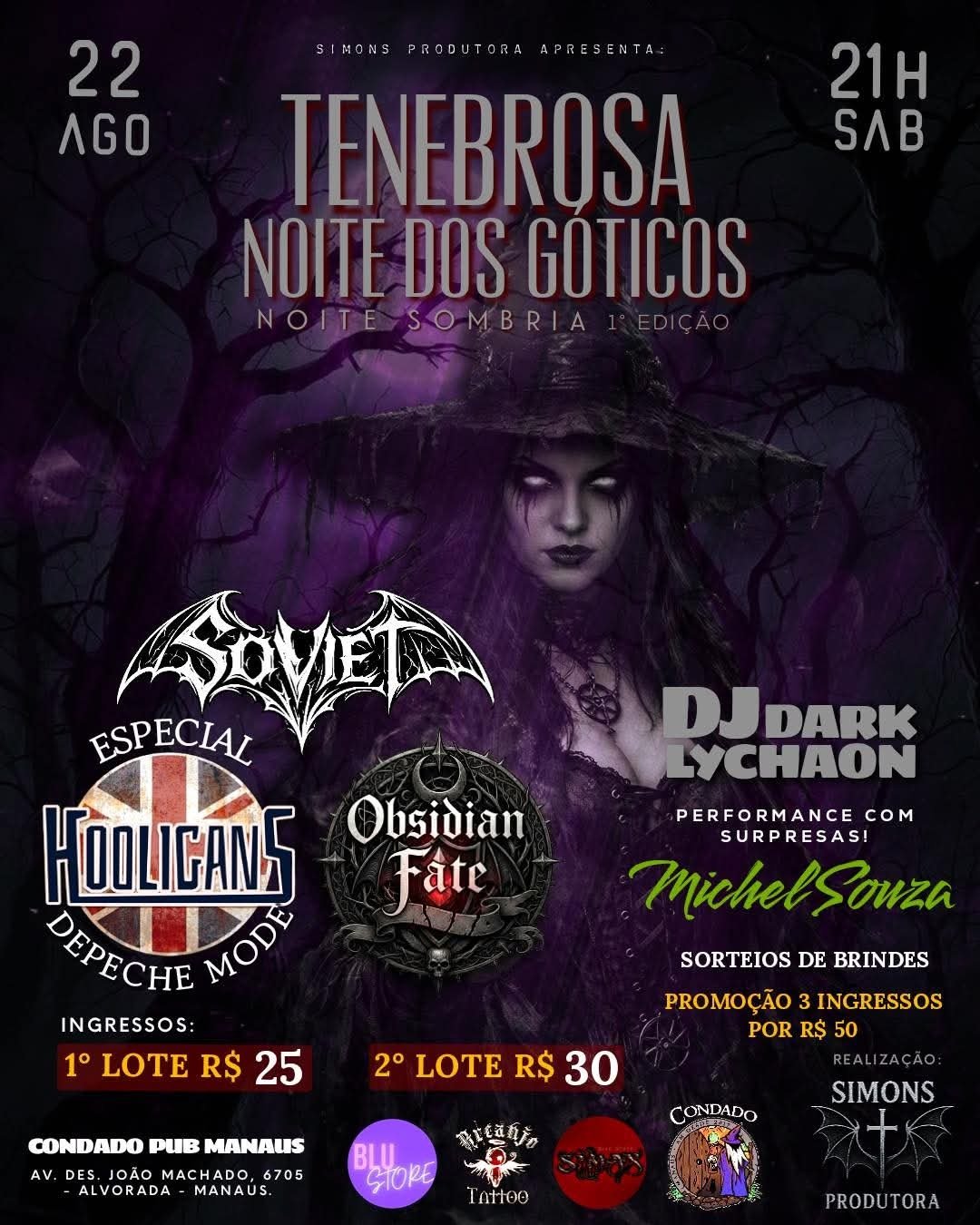 Tenebrosa noite dos Goticos