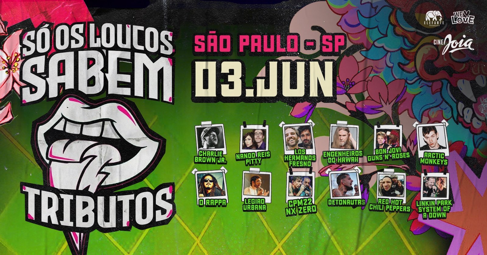 Só Os Loucos Sabem | São Paulo / SP (Véspera de Feriado no Cine Jóia)
