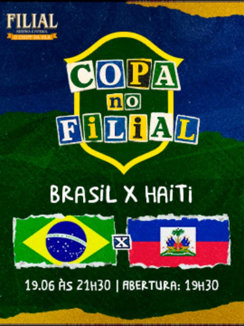 Copa no Filial Brasil x Haiti