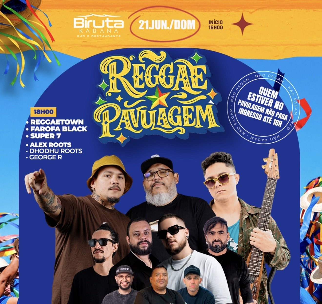 Reggae Pavulagem Biruta